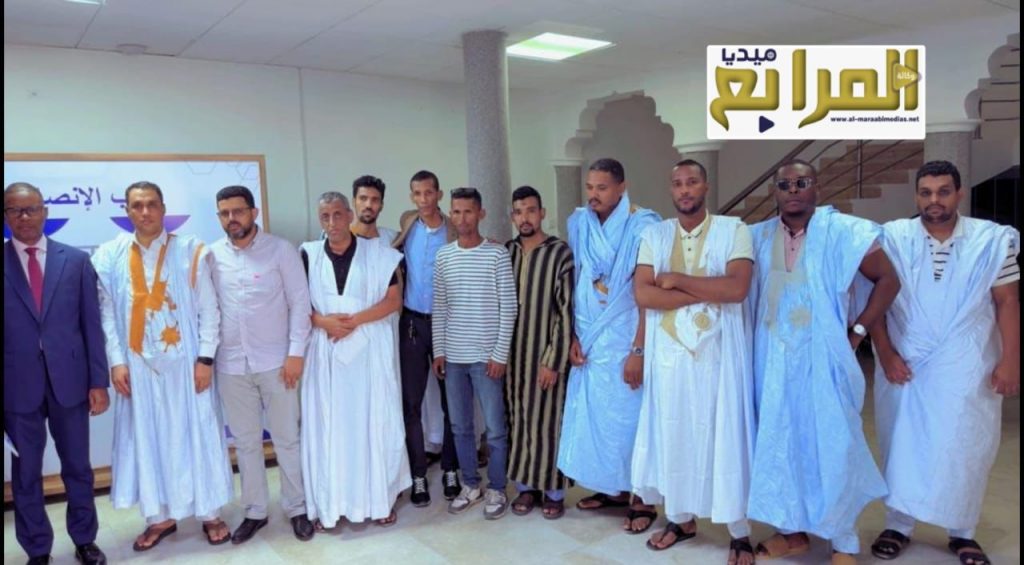 بالصور .. كتلة “أمل حاسي البكاي” برئاسة الدكتور محفوظ ولد أسويدانه تلتقي رئيس حزب الإنصاف