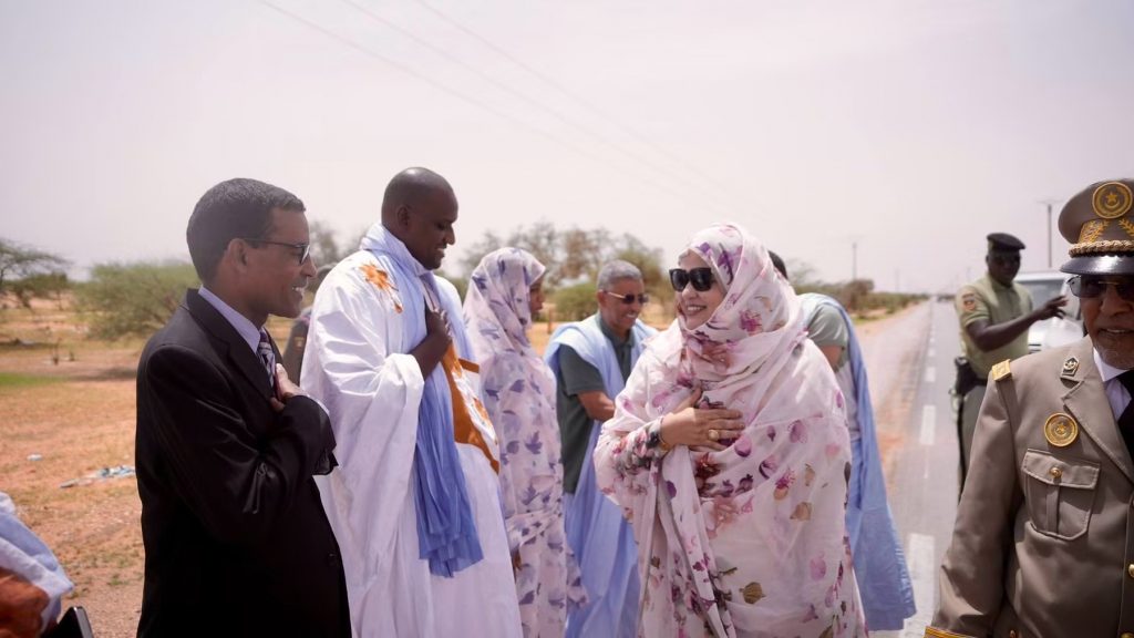 معالي وزيرة التجارة والسياحة تصل كيفه تحضيرا لإطلاق موسم السياحة الخريفية بالإشراف والرعاية السامية للسيدة الأولى